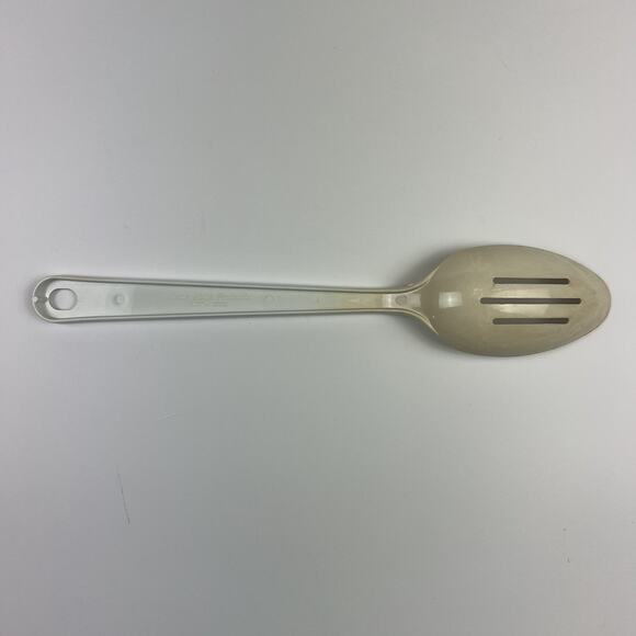 VTG Tailor Made White Plastic Kitchen Utensil Set of 3 Spoon, Ladle, Spoon Fork - Picture 7 of 10